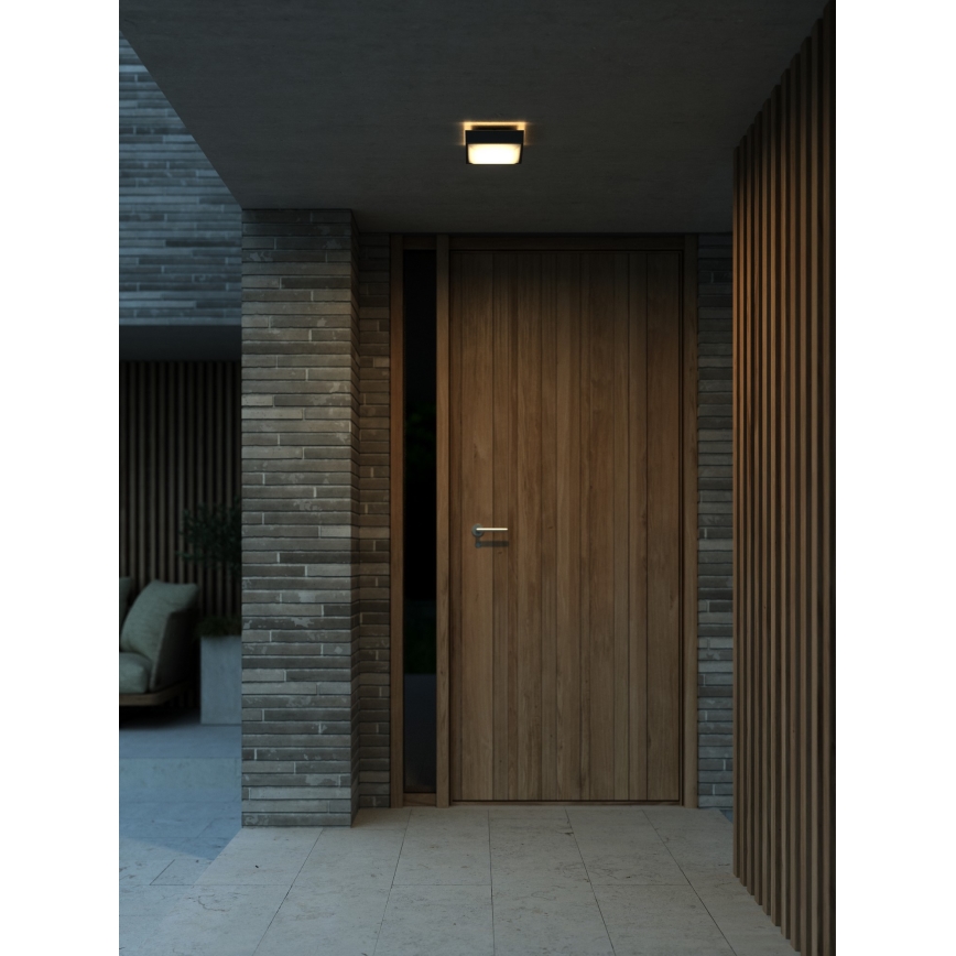 Nordlux - LED Spoljna zidna lampa OLIVER LED/9W/230V IP54 17,5x17,5 cm