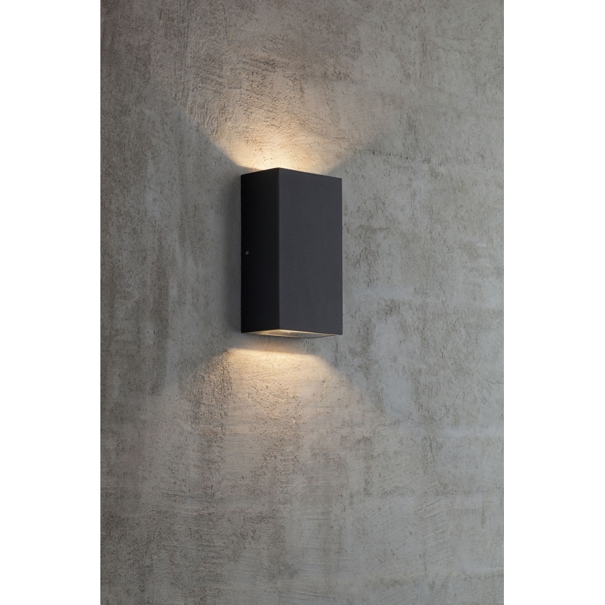 Nordlux - LED Spoljna zidna lampa ROLD LED/10,5W/230V IP54 crno