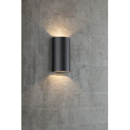 Nordlux - LED Spoljna zidna lampa ROLD LED/10,5W/230V 3000K IP54 crno