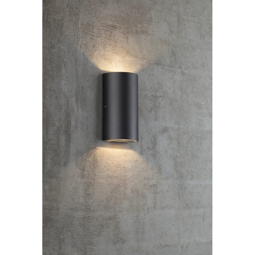 Nordlux - LED Spoljna zidna lampa ROLD LED/10,5W/230V 3000K IP54 crno