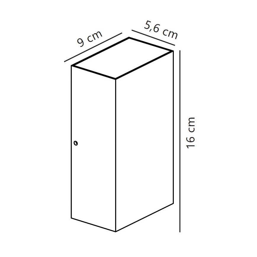 Nordlux - LED Spoljna zidna lampa ROLD LED/10,5W/230V 3000K IP54 kremasta