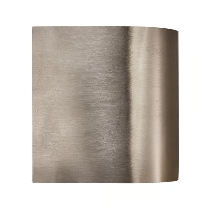 Nordlux - LED spoljno zidno svetlo CANTO 2xLED/5,5W/230V IP44 nerđajući čelik