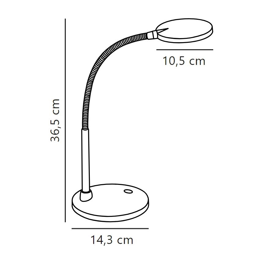 Nordlux - LED Stona lampa DOVE LED/4,5W/230V