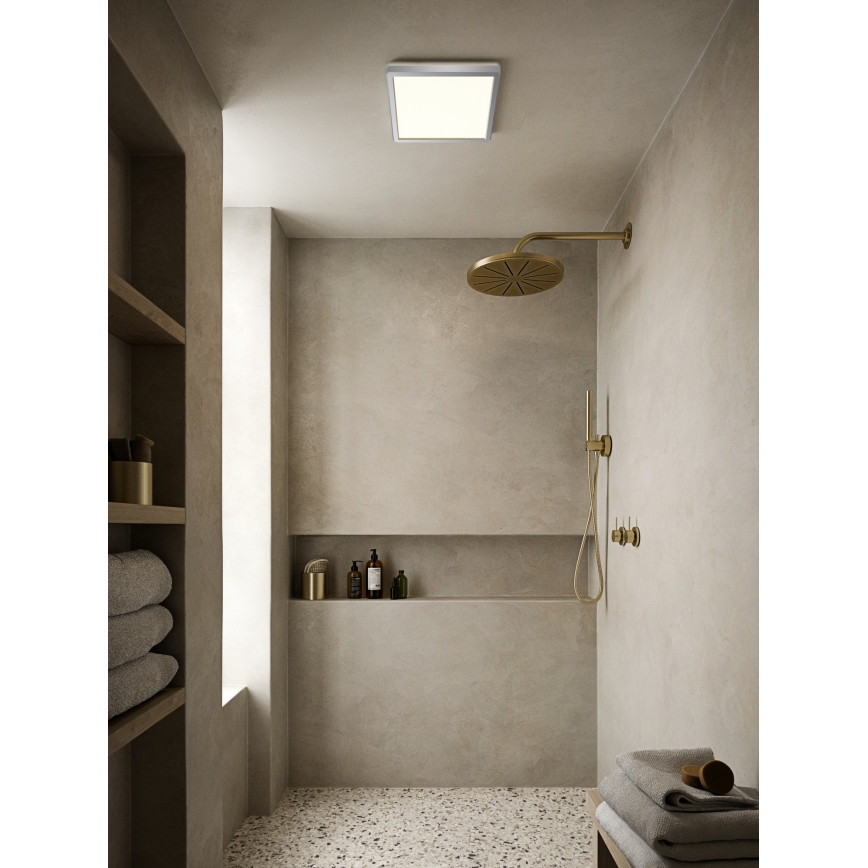 Nordlux - LED prigušiva kupatilska plafonska lampa OJA LED/14,5W/230V 3000/4000K IP54 30x30 cm