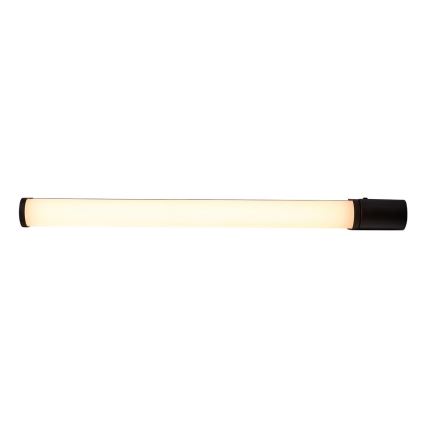 Nordlux - LED osvetljenje ogledala za kupatilo sa utičnicom MALAIKA LED/15W/230V IP44 68,4cm crna