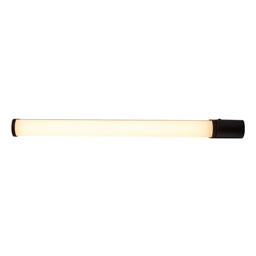 Nordlux - LED osvetljenje ogledala za kupatilo sa utičnicom MALAIKA LED/15W/230V IP44 68,4cm crna