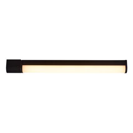 Nordlux - LED osvetljenje ogledala za kupatilo sa utičnicom MALAIKA LED/15W/230V IP44 68,4cm crna