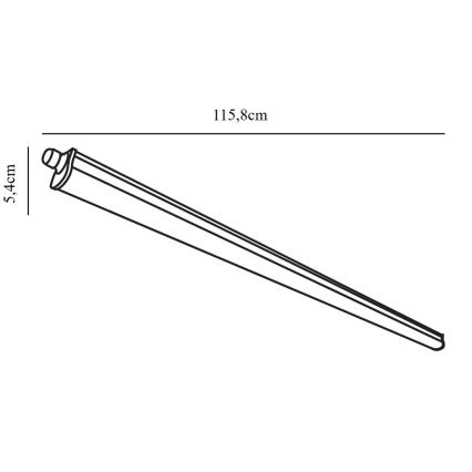 Nordlux - LED tehnička svetiljka WESTPORT LED/39W/230V 4000K IP65