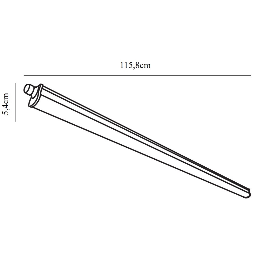 Nordlux - LED tehnička svetiljka WESTPORT LED/39W/230V 4000K IP65