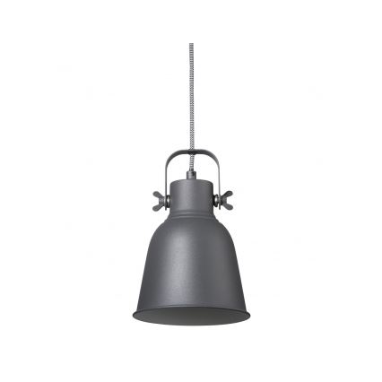 Nordlux - Luster na sajli ADRIAN 1xE27/25W/230V pr. 16 cm antracit