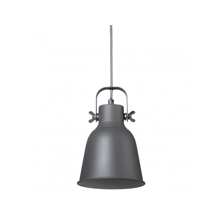 Nordlux - Luster na sajli ADRIAN 1xE27/25W/230V pr. 16 cm antracit
