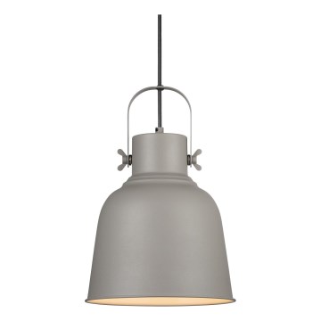 Nordlux - Luster na sajli ADRIAN 1xE27/25W/230V pr. 25 cm sivo