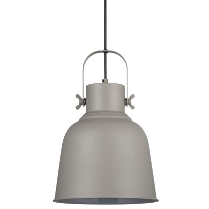 Nordlux - Luster na sajli ADRIAN 1xE27/25W/230V pr. 25 cm sivo