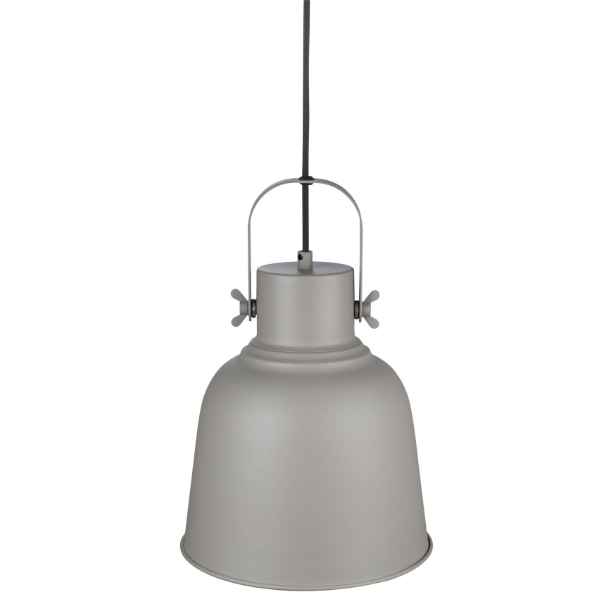Nordlux - Luster na sajli ADRIAN 1xE27/25W/230V pr. 25 cm sivo