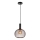 Nordlux - Luster na sajli ALTON 1xE27/60W/230V crno