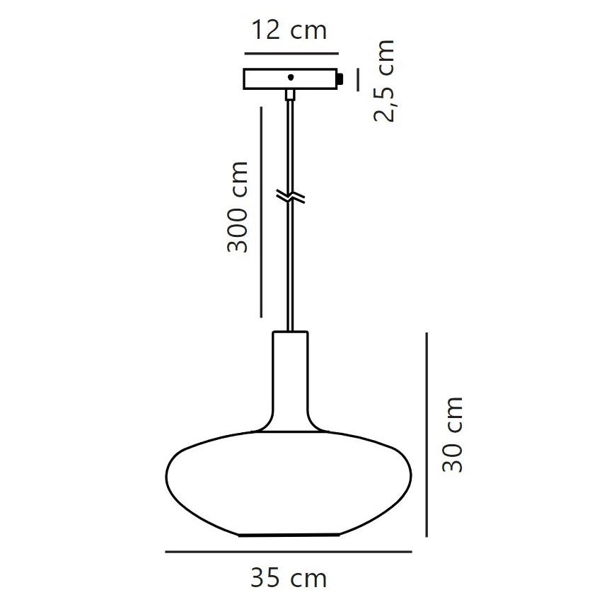Nordlux - Luster na sajli ALTON 1xE27/60W/230V crno
