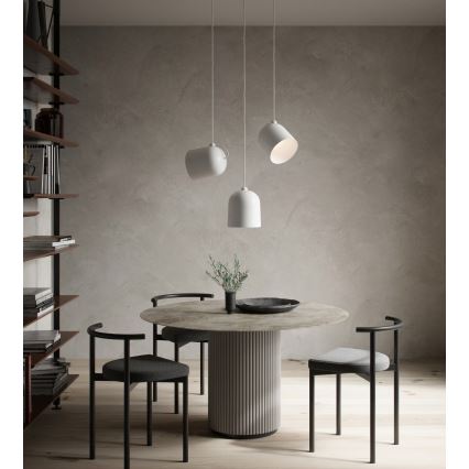Nordlux - Luster na sajli ANGLE 1xE27/25W/230V bela