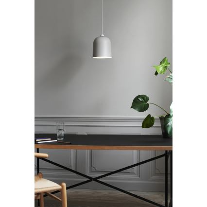 Nordlux - Luster na sajli ANGLE 1xE27/25W/230V bela