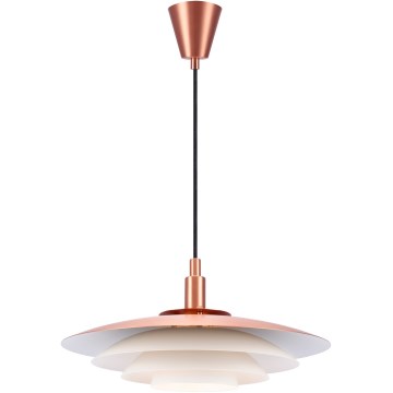 Nordlux - Luster na sajli BRETAGNE 1xG9/25W/230V roze zlatno