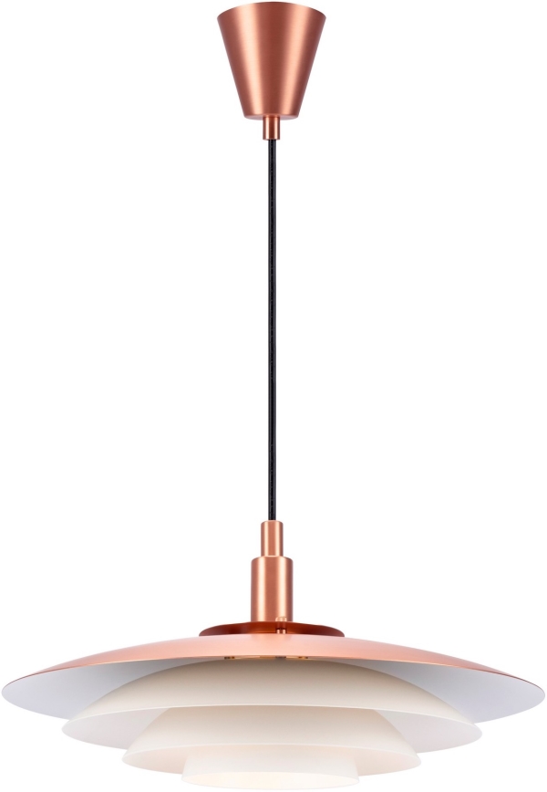 Nordlux - Luster na sajli BRETAGNE 1xG9/25W/230V roze zlatno