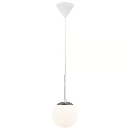 Nordlux - Luster na sajli CAFE 1xE27/15W/230V pr. 15 cm bela