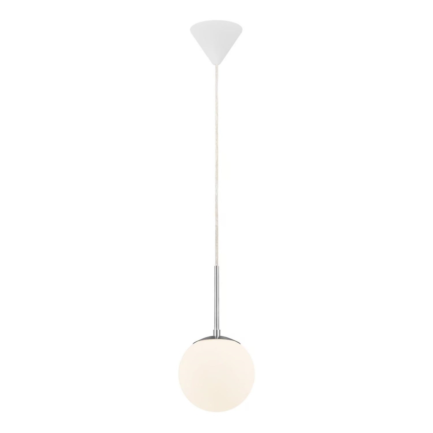 Nordlux - Luster na sajli CAFE 1xE27/15W/230V pr. 15 cm bela