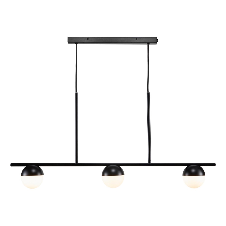 Nordlux - Luster na sajli CONTINA 3xG9/5W/230V crno