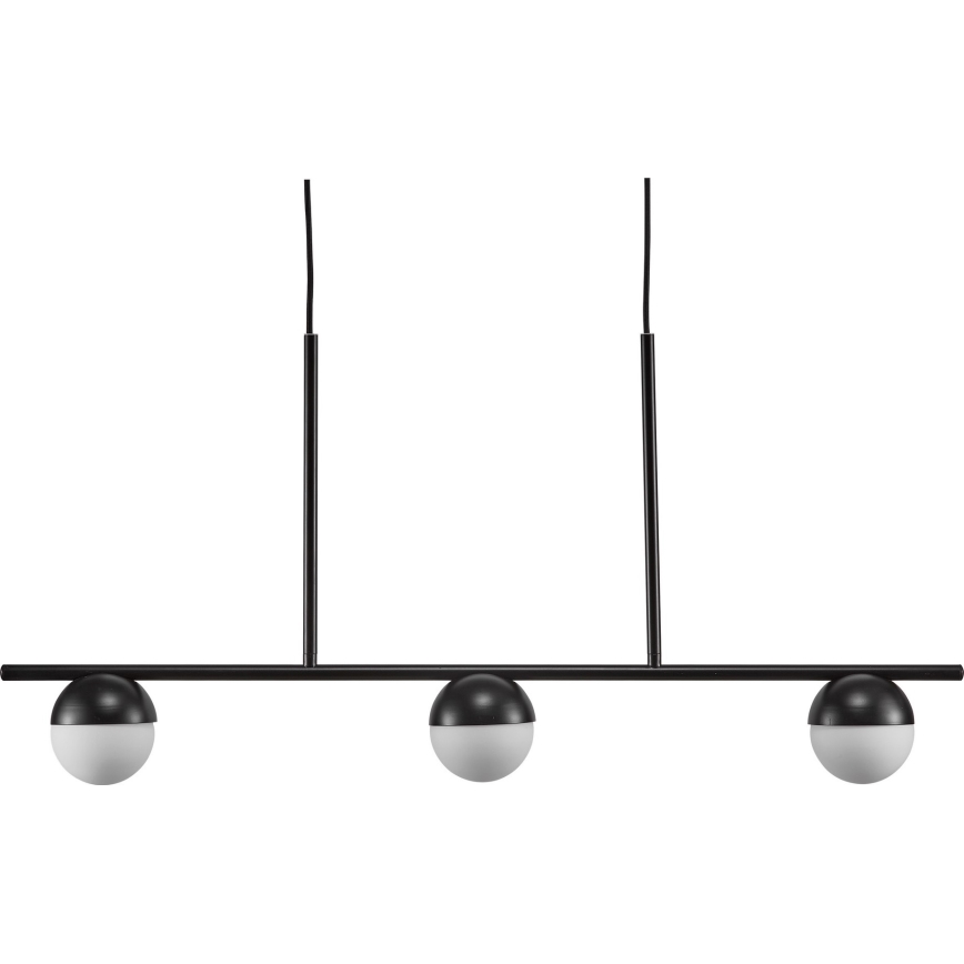 Nordlux - Luster na sajli CONTINA 3xG9/5W/230V crno