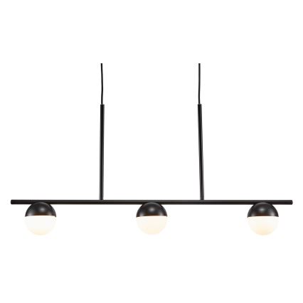 Nordlux - Luster na sajli CONTINA 3xG9/5W/230V crno