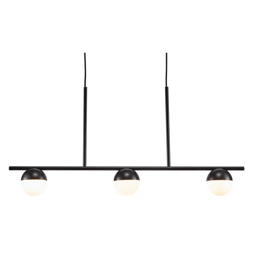 Nordlux - Luster na sajli CONTINA 3xG9/5W/230V crno