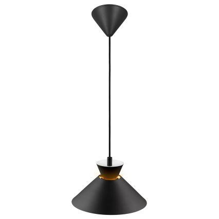 Nordlux - Luster na sajli DIAL 1xE27/40W/230V pr. 25 cm crno