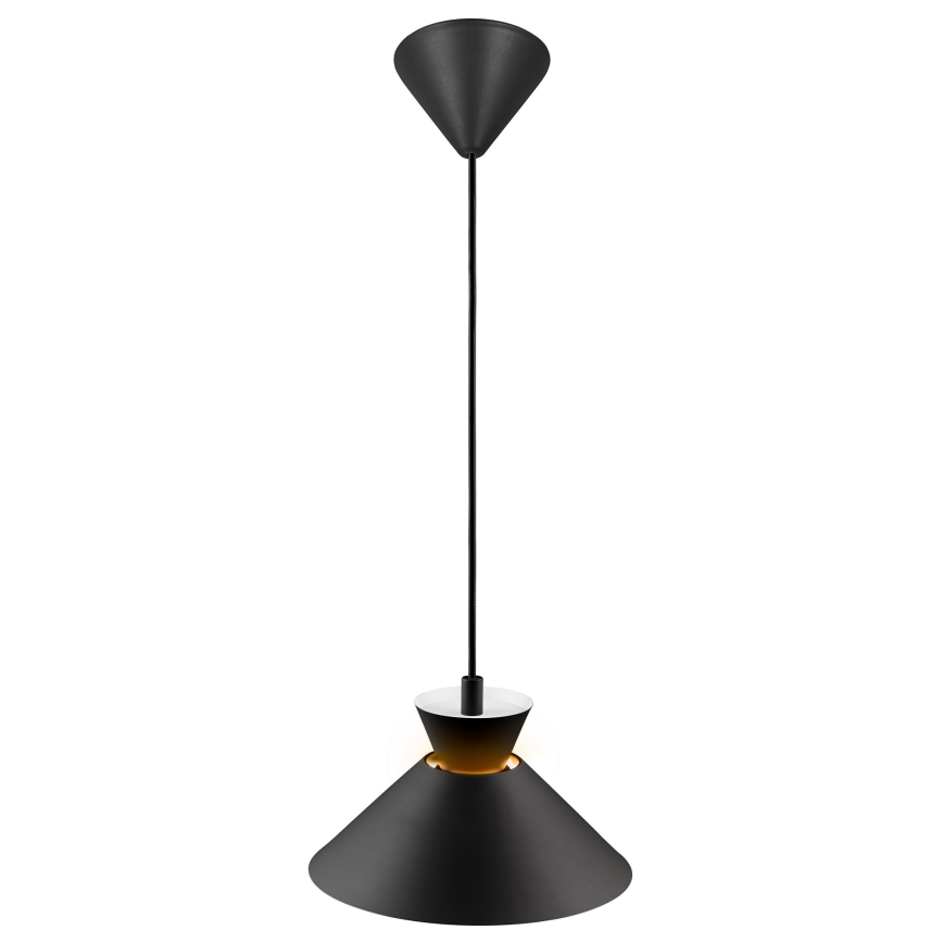 Nordlux - Luster na sajli DIAL 1xE27/40W/230V pr. 25 cm crno