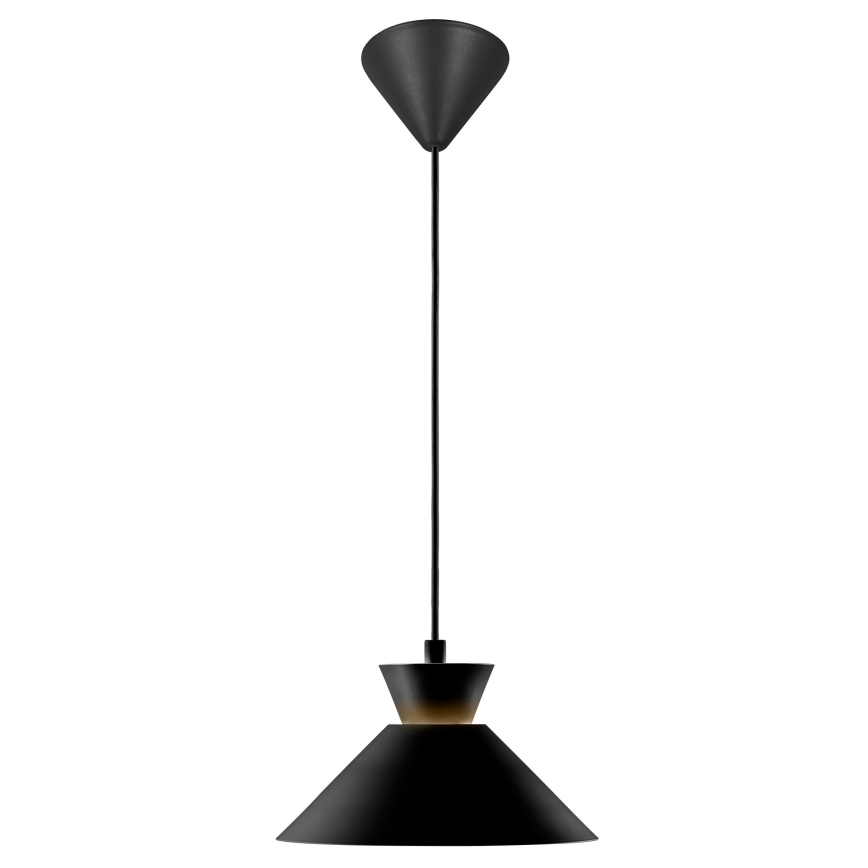 Nordlux - Luster na sajli DIAL 1xE27/40W/230V pr. 25 cm crno