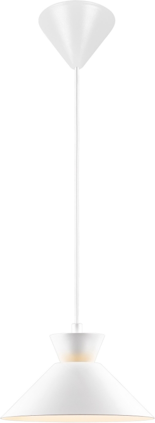 Nordlux - Luster na sajli DIAL 1xE27/40W/230V pr. 25 cm bela