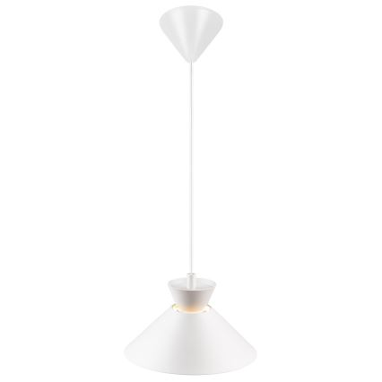 Nordlux - Luster na sajli DIAL 1xE27/40W/230V pr. 25 cm bela