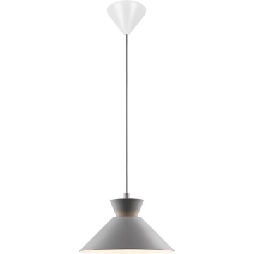 Nordlux - Luster na sajli DIAL 1xE27/40W/230V pr. 25 cm sivo