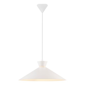 Nordlux - Luster na sajli DIAL 1xE27/40W/230V pr. 45 cm bela