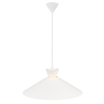 Nordlux - Luster na sajli DIAL 1xE27/40W/230V pr. 45 cm bela