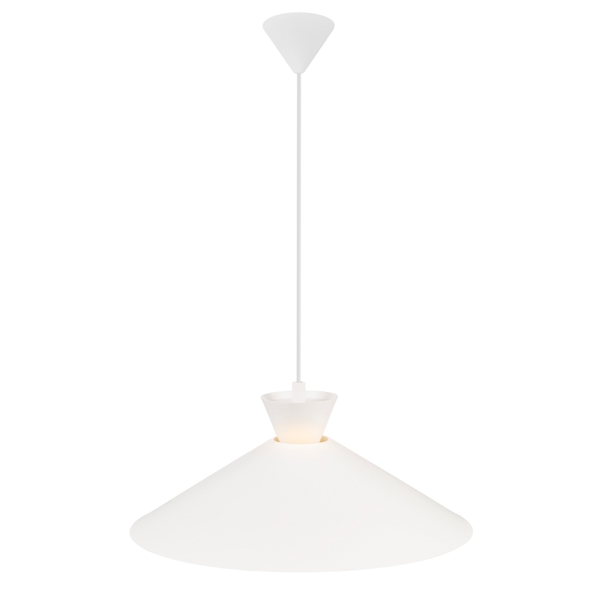 Nordlux - Luster na sajli DIAL 1xE27/40W/230V pr. 45 cm bela