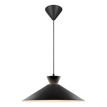 Nordlux - Luster na sajli DIAL 1xE27/40W/230V pr. 45 cm crno