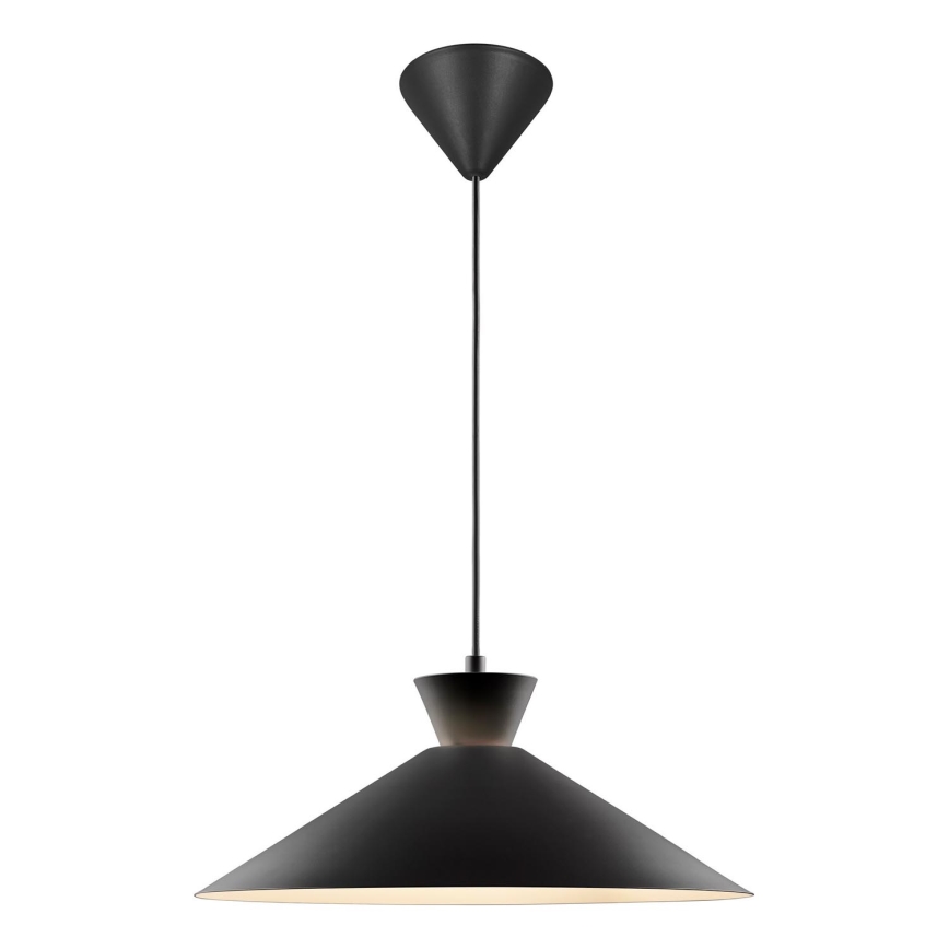 Nordlux - Luster na sajli DIAL 1xE27/40W/230V pr. 45 cm crno