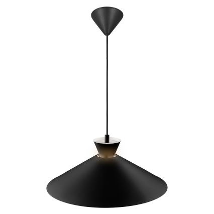 Nordlux - Luster na sajli DIAL 1xE27/40W/230V pr. 45 cm crno