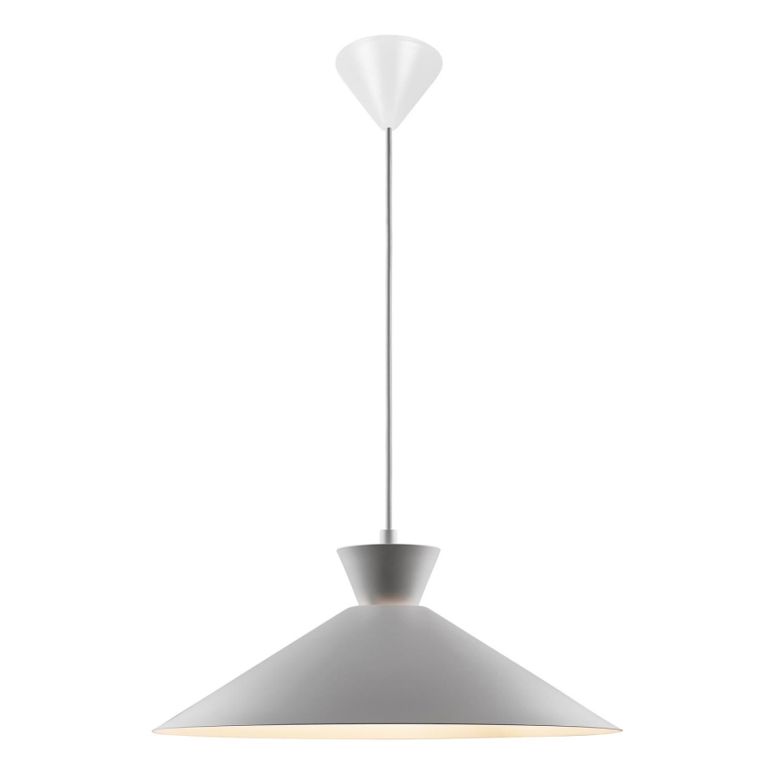Nordlux - Luster na sajli DIAL 1xE27/40W/230V pr. 45 cm sivo