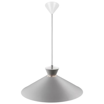 Nordlux - Luster na sajli DIAL 1xE27/40W/230V pr. 45 cm sivo