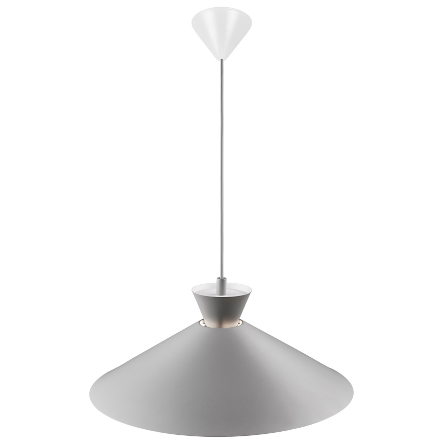 Nordlux - Luster na sajli DIAL 1xE27/40W/230V pr. 45 cm sivo