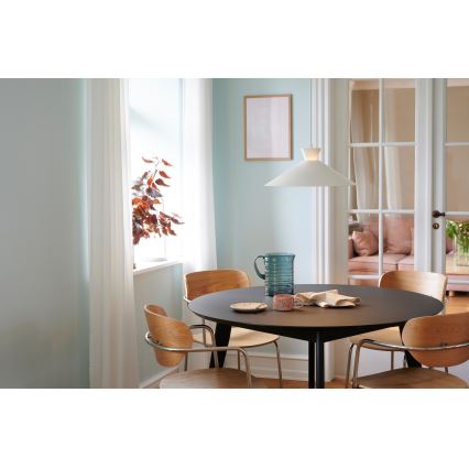 Nordlux - Luster na sajli DIAL 1xE27/40W/230V prečnik 45 cm bela