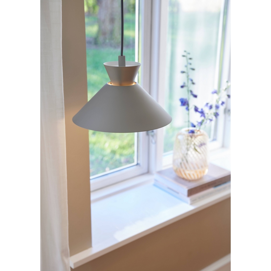 Nordlux - Luster na sajli DIAL 1xE27/40W/230V pr. 25 cm sivo