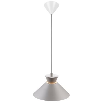 Nordlux - Luster na sajli DIAL 1xE27/40W/230V pr. 25 cm sivo