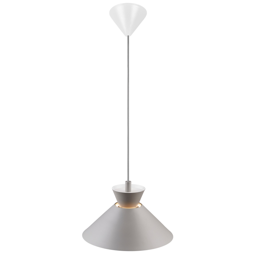 Nordlux - Luster na sajli DIAL 1xE27/40W/230V pr. 25 cm sivo