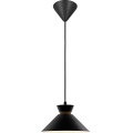 Nordlux - Luster na sajli DIAL 1xE27/40W/230V Ø 25 cm crna